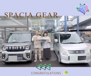 モスグレーのギア納車しました☆彡